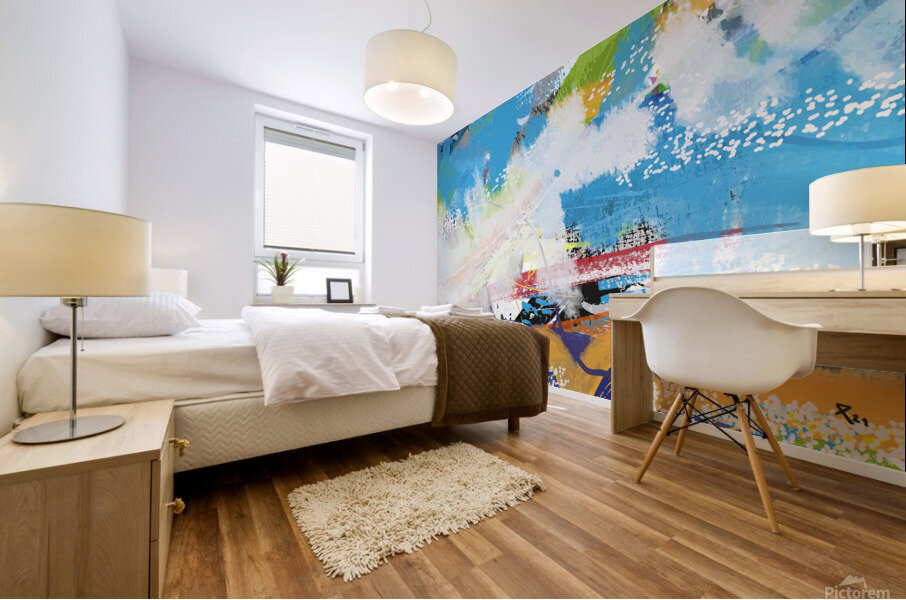 Abstractionwave 010-03 Mural print