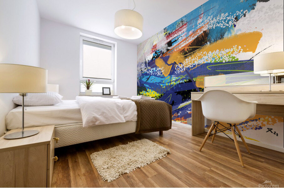 Abstractionwave 010-10 Mural print