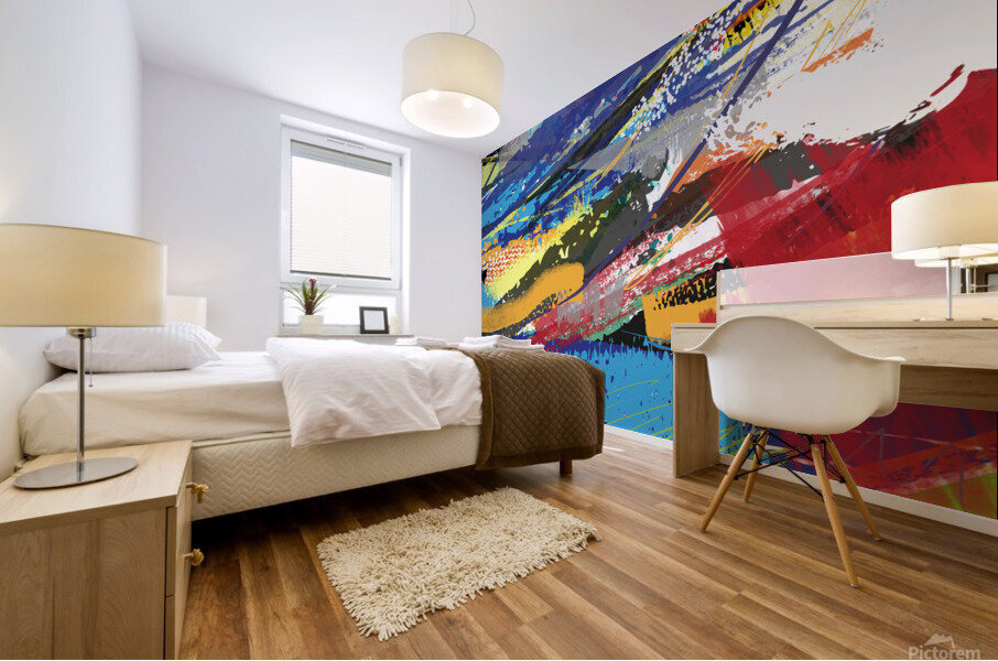 Abstractionwave 010-33 Mural print