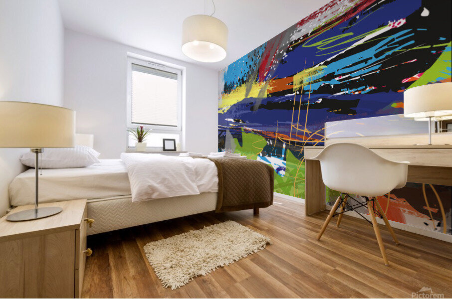 Abstractionwave 010-32 Mural print