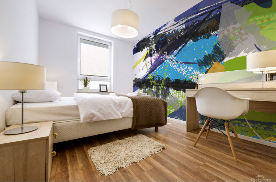 Abstractionwave 010-31 Mural print