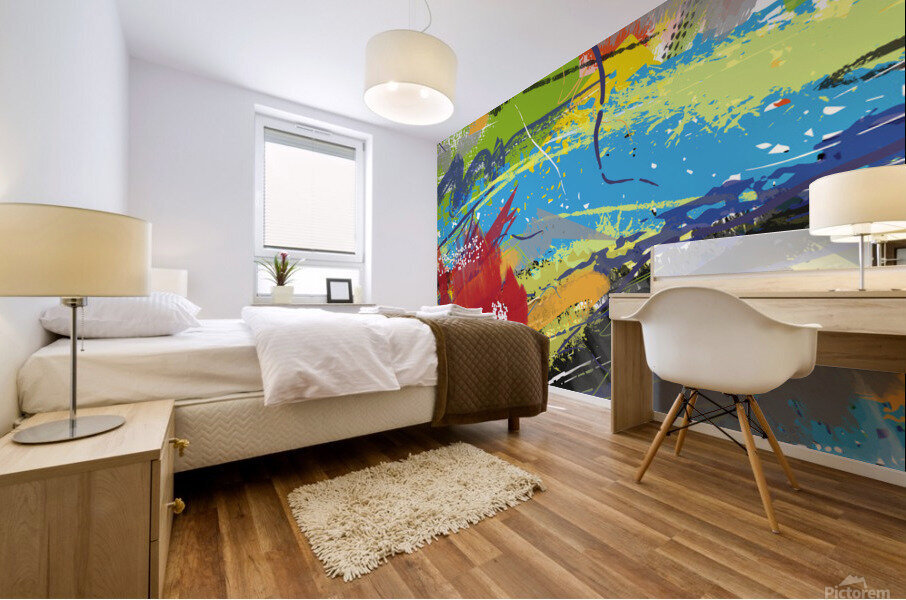 Abstractionwave 010-34 Mural print