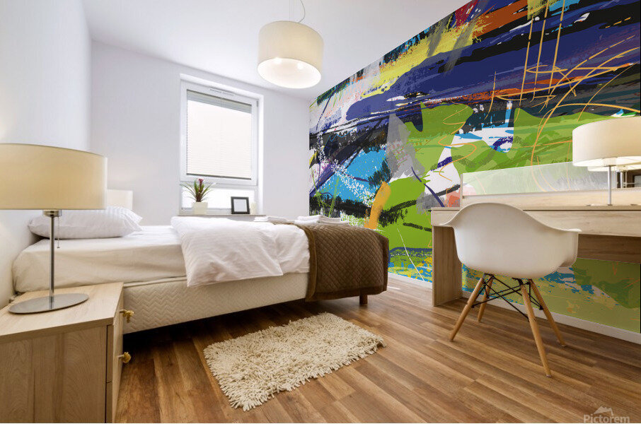 Abstractionwave 010-26 Mural print
