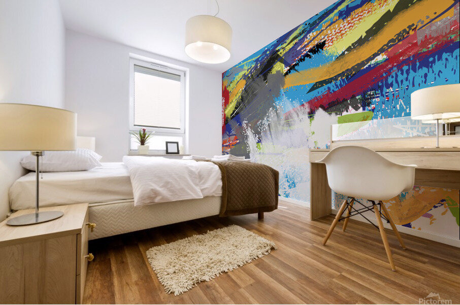 Abstractionwave 010-27 Mural print