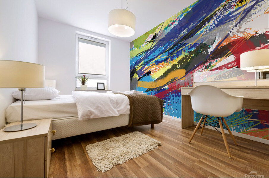 Abstractionwave 010-21 Mural print