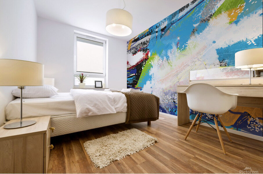 Abstractionwave 010-25 Mural print