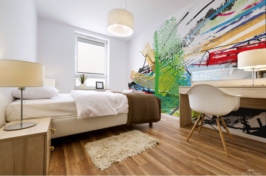 Abstractionwave 011-11 Mural print