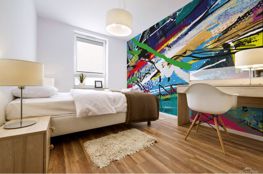 Abstractionwave 011-05 Mural print
