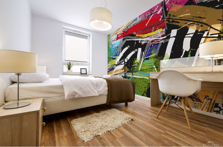 Abstractionwave 011-06 Mural print
