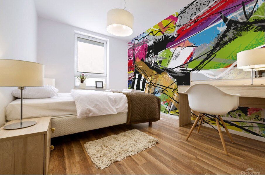 Abstractionwave 011-12 Mural print