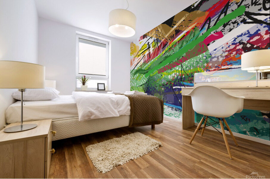 Abstractionwave 011-01 Mural print