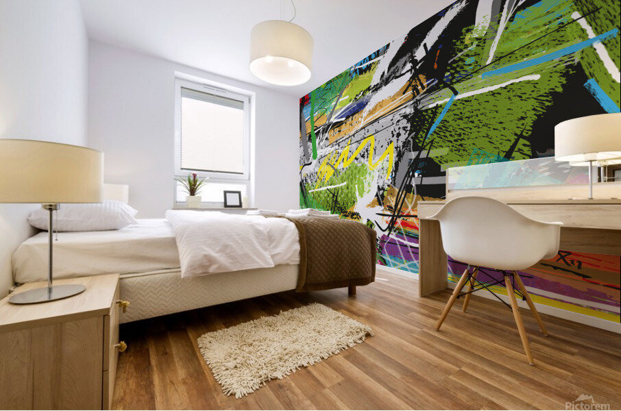 Abstractionwave 011-10 Mural print