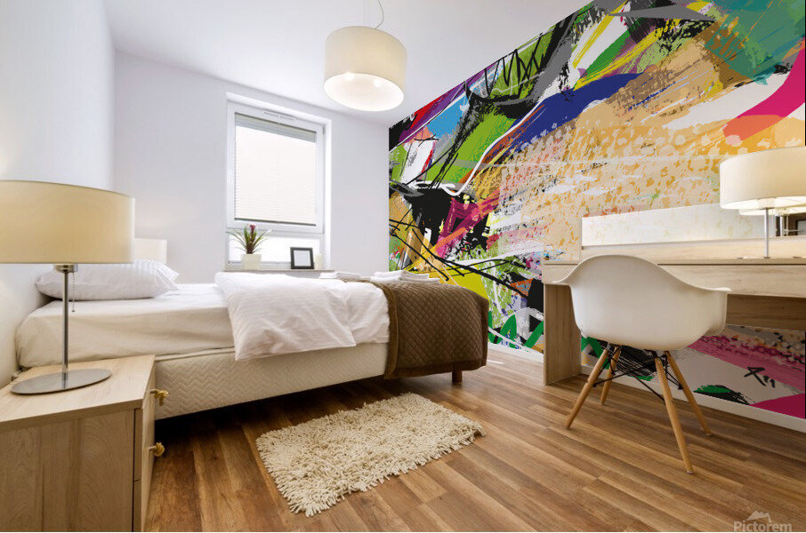 Abstractionwave 011-03 Mural print