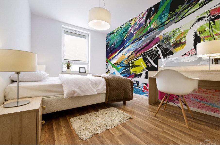 Abstractionwave 011-20 Mural print