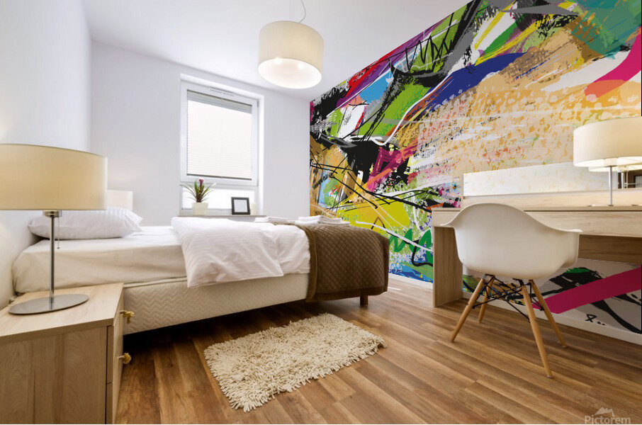 Abstractionwave 011-19 Mural print