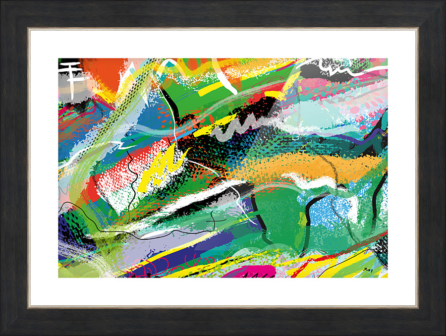 Abstractionwave 003-05 Picture Frame print