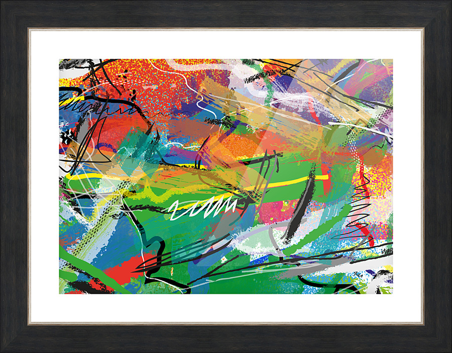 Abstractionwave 005-11 Picture Frame print
