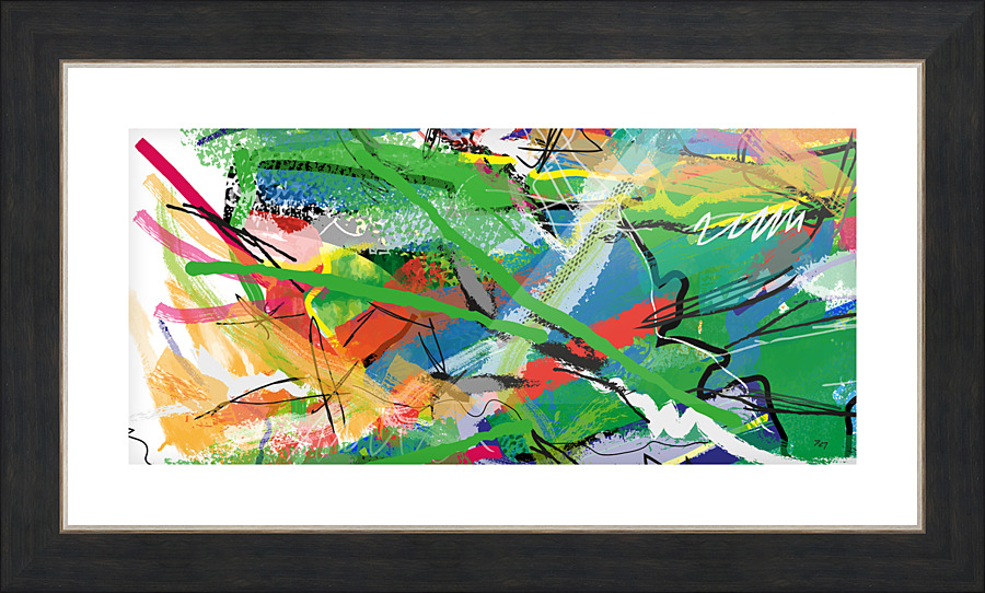 Abstractionwave 005-25 Picture Frame print