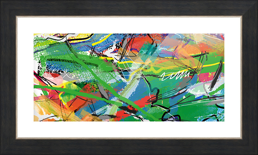 Abstractionwave 005-27 Picture Frame print