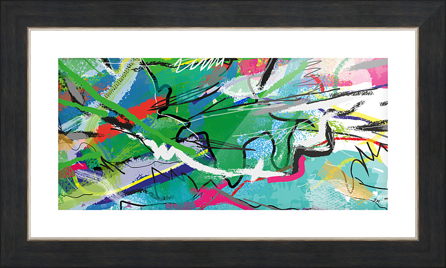 Abstractionwave 005-22 Picture Frame print