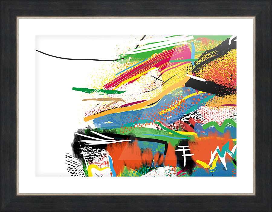 Abstractionwave 006-16 Picture Frame print