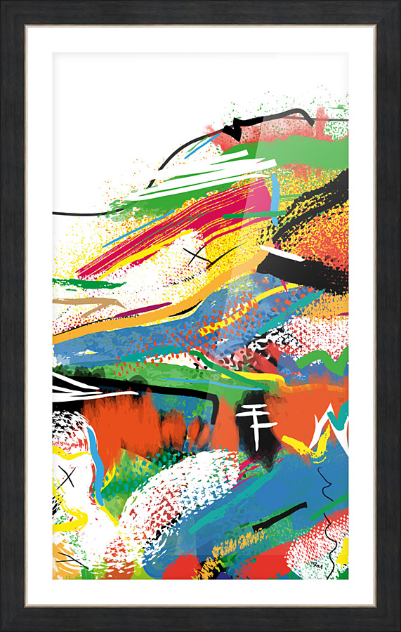 Abstractionwave 006-29 Picture Frame print