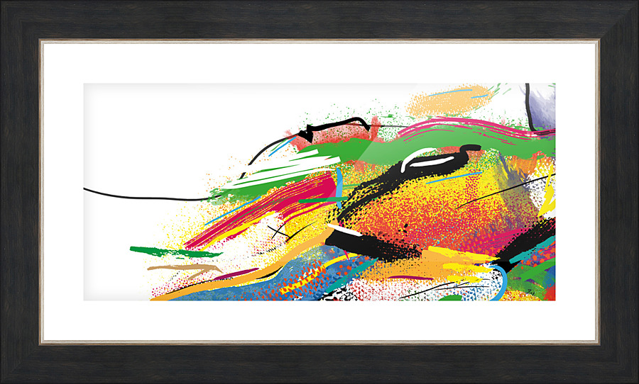 Abstractionwave 006-26 Picture Frame print
