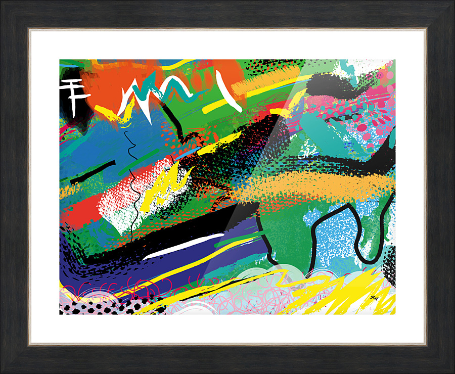 Abstractionwave 006-05 Picture Frame print
