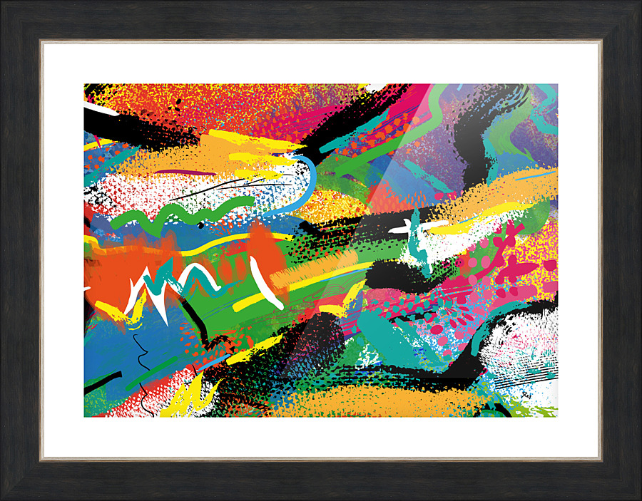 Abstractionwave 006-11 Picture Frame print