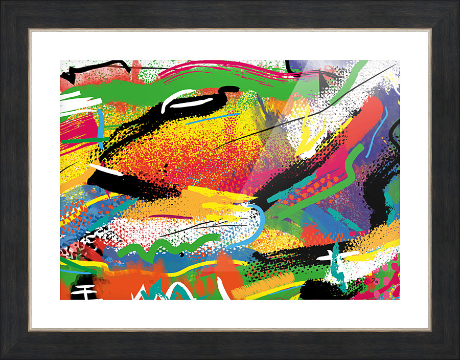 Abstractionwave 006-19 Picture Frame print
