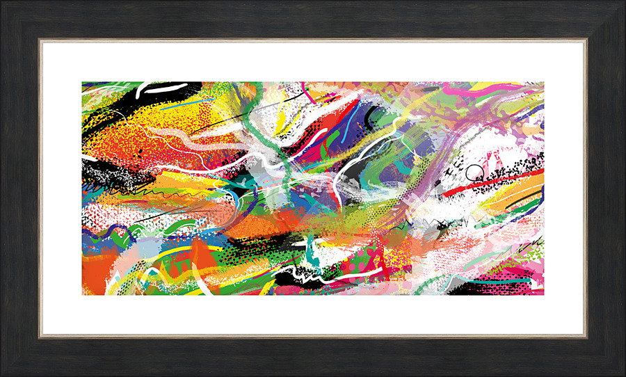 Abstractionwave 007-23 Picture Frame print