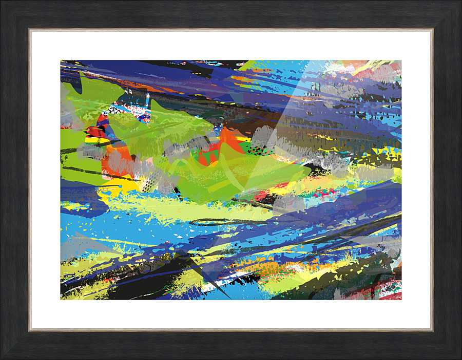 Abstractionwave 008-21 Picture Frame print