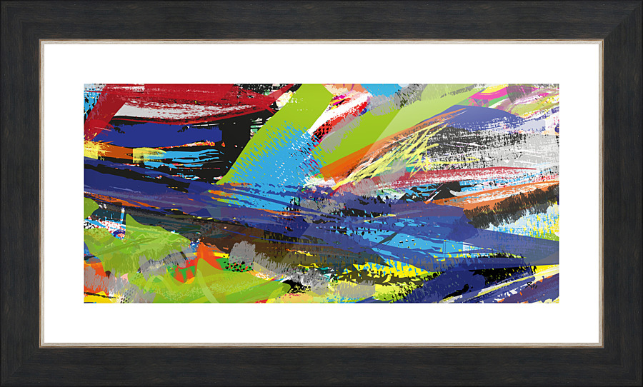 Abstractionwave 008-23 Picture Frame print
