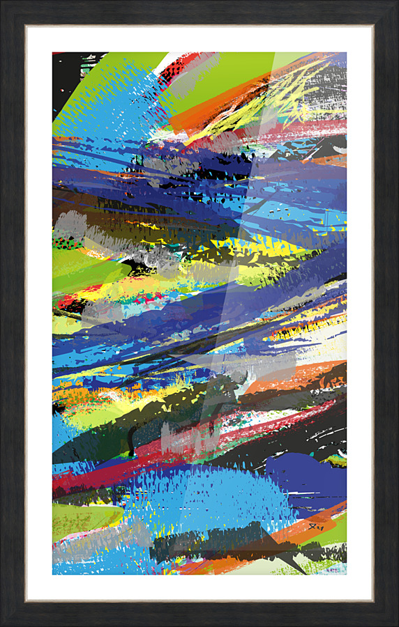 Abstractionwave 008-28 Picture Frame print
