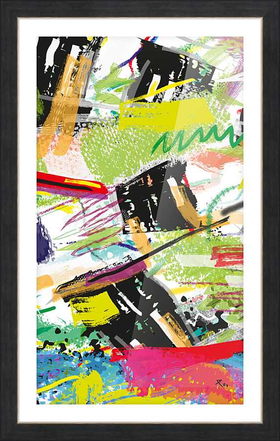 Abstractionwave 009-28 Picture Frame print
