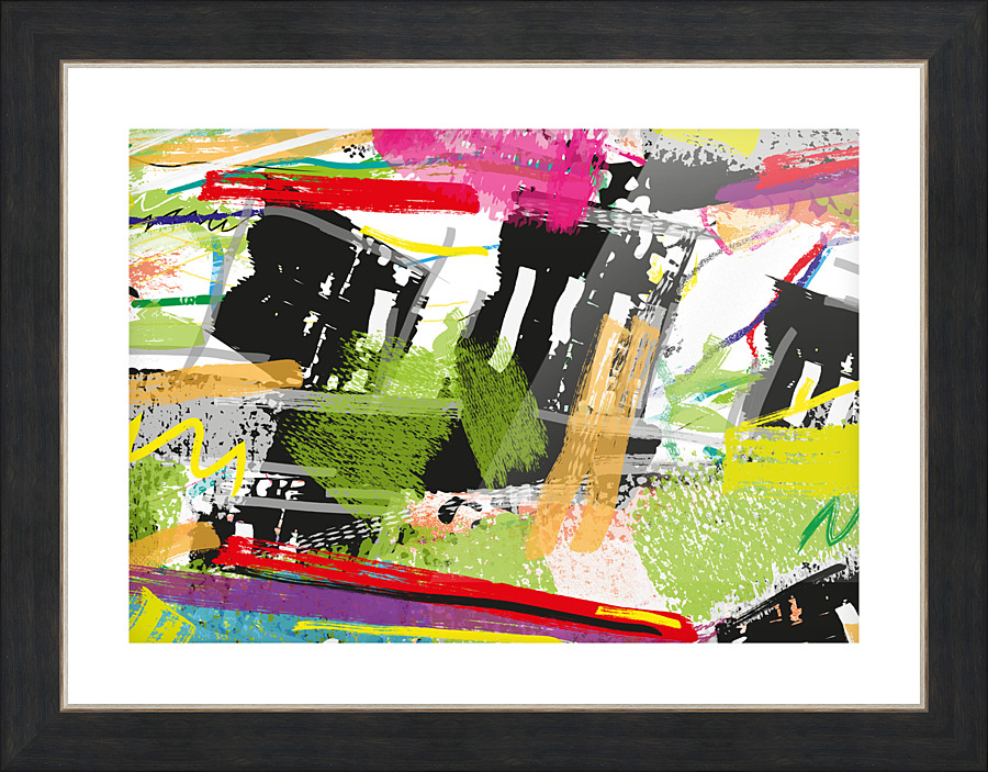 Abstractionwave 009-19 Picture Frame print