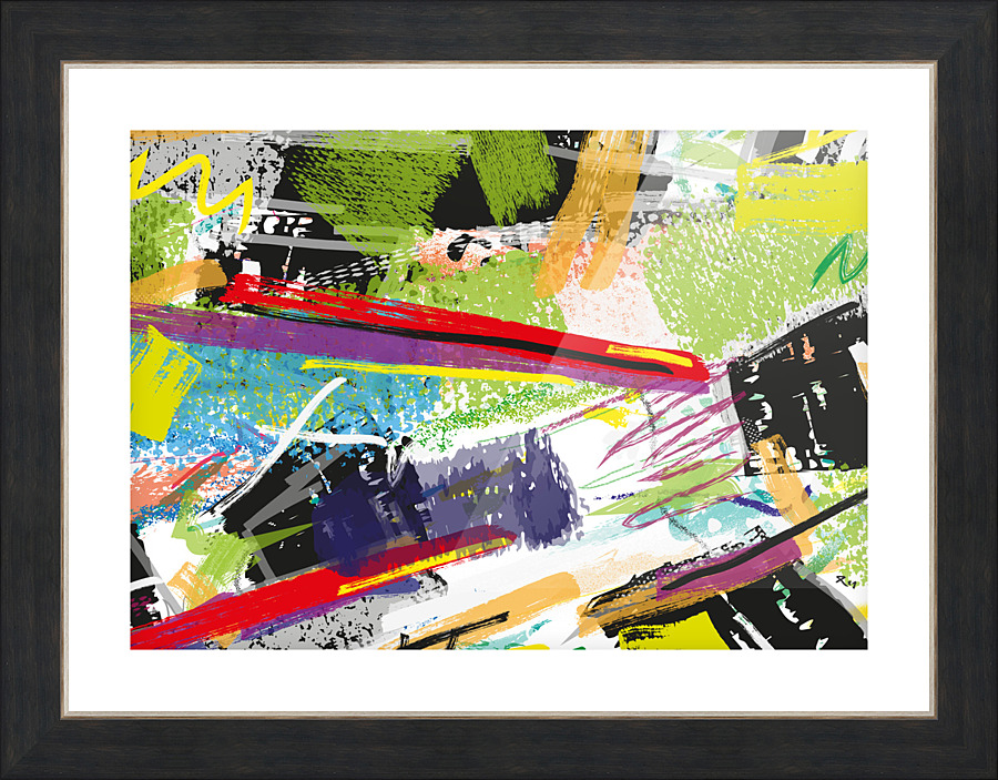 Abstractionwave 009-21 Picture Frame print