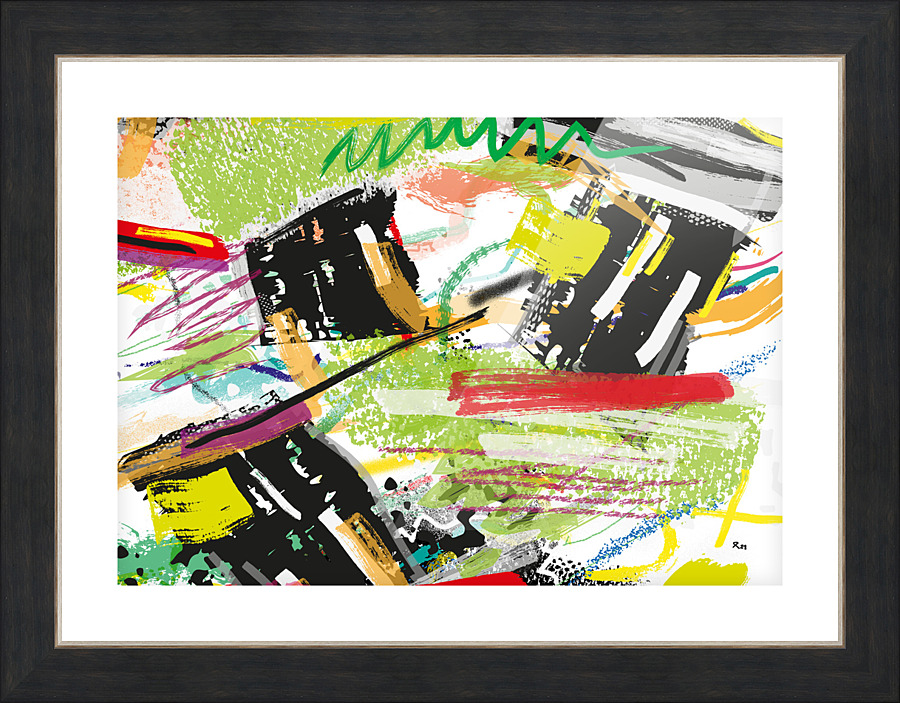 Abstractionwave 009-20 Picture Frame print