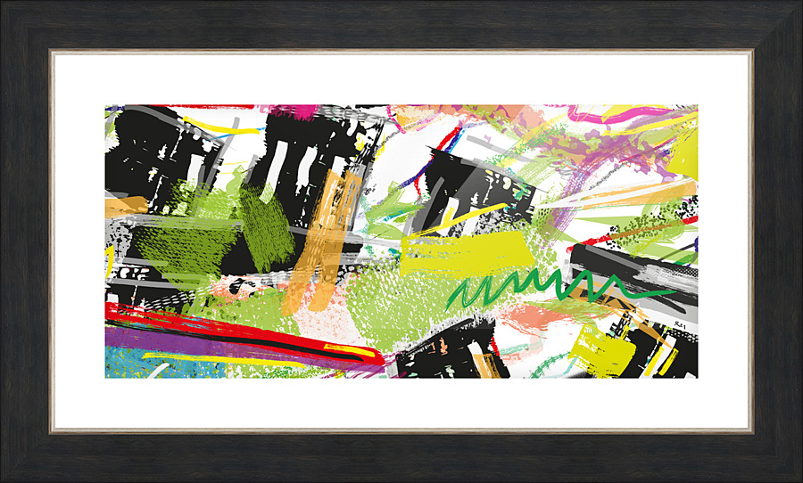 Abstractionwave 009-23 Picture Frame print
