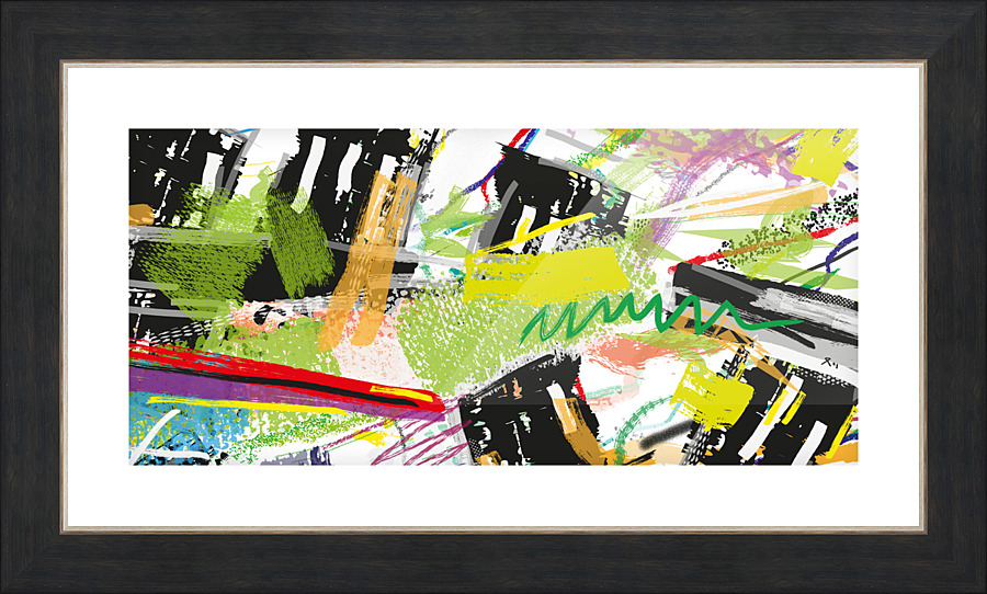 Abstractionwave 009-24 Picture Frame print