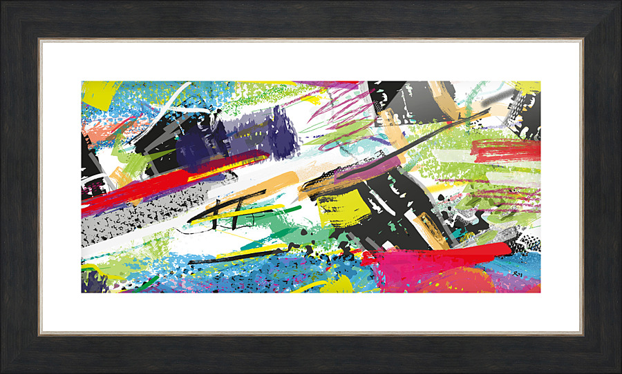 Abstractionwave 009-22 Picture Frame print