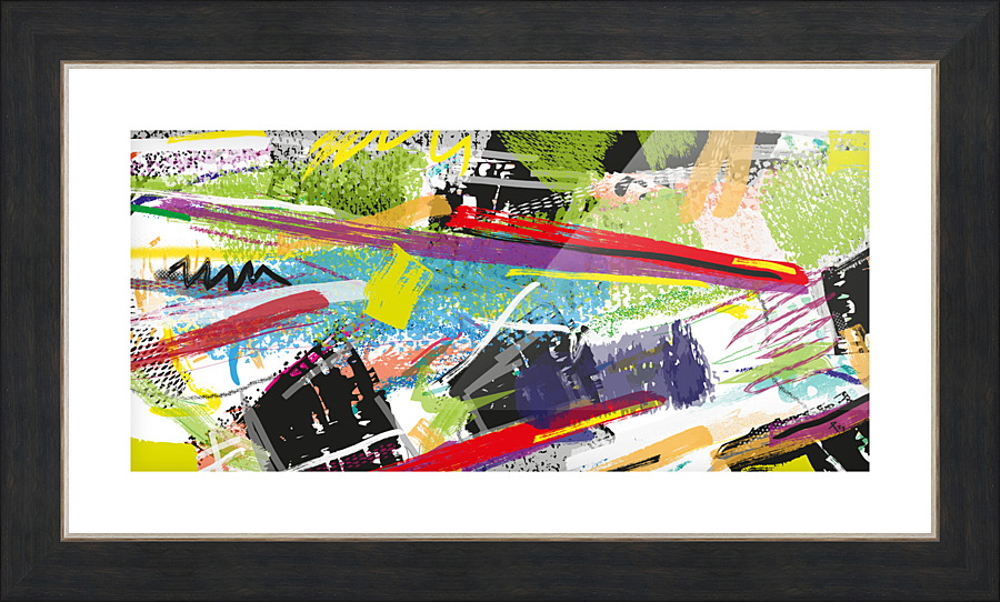 Abstractionwave 009-27 Picture Frame print
