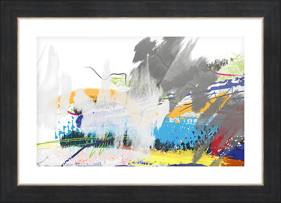 Abstractionwave 010-12 Picture Frame print
