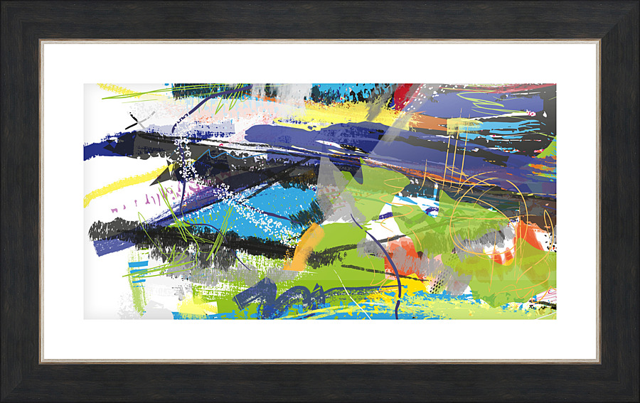 Abstractionwave 010-26 Picture Frame print