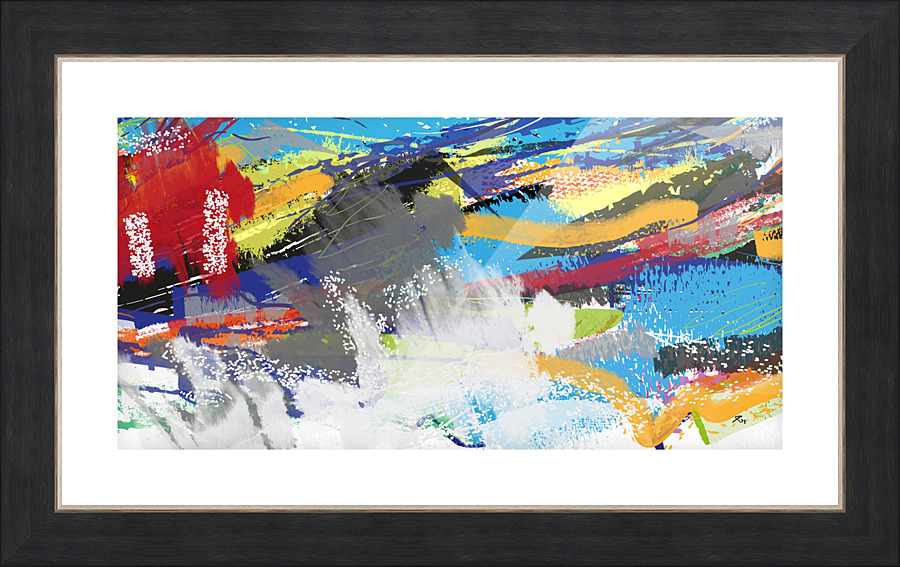 Abstractionwave 010-27 Picture Frame print