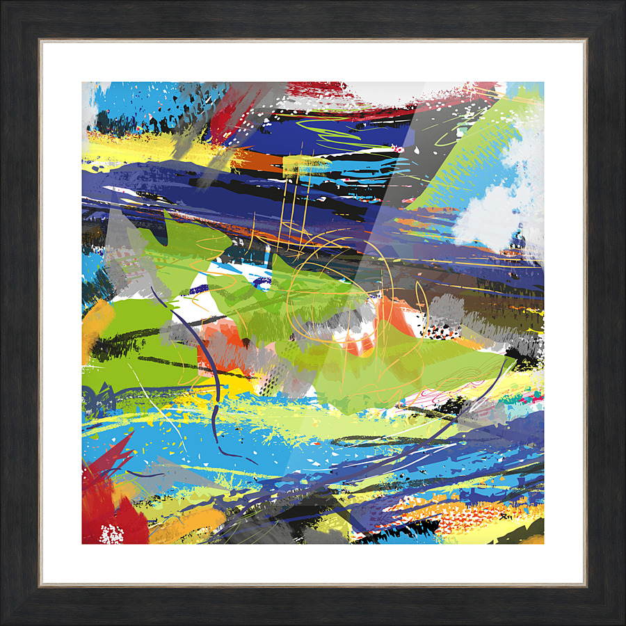 Abstractionwave 010-24 Picture Frame print