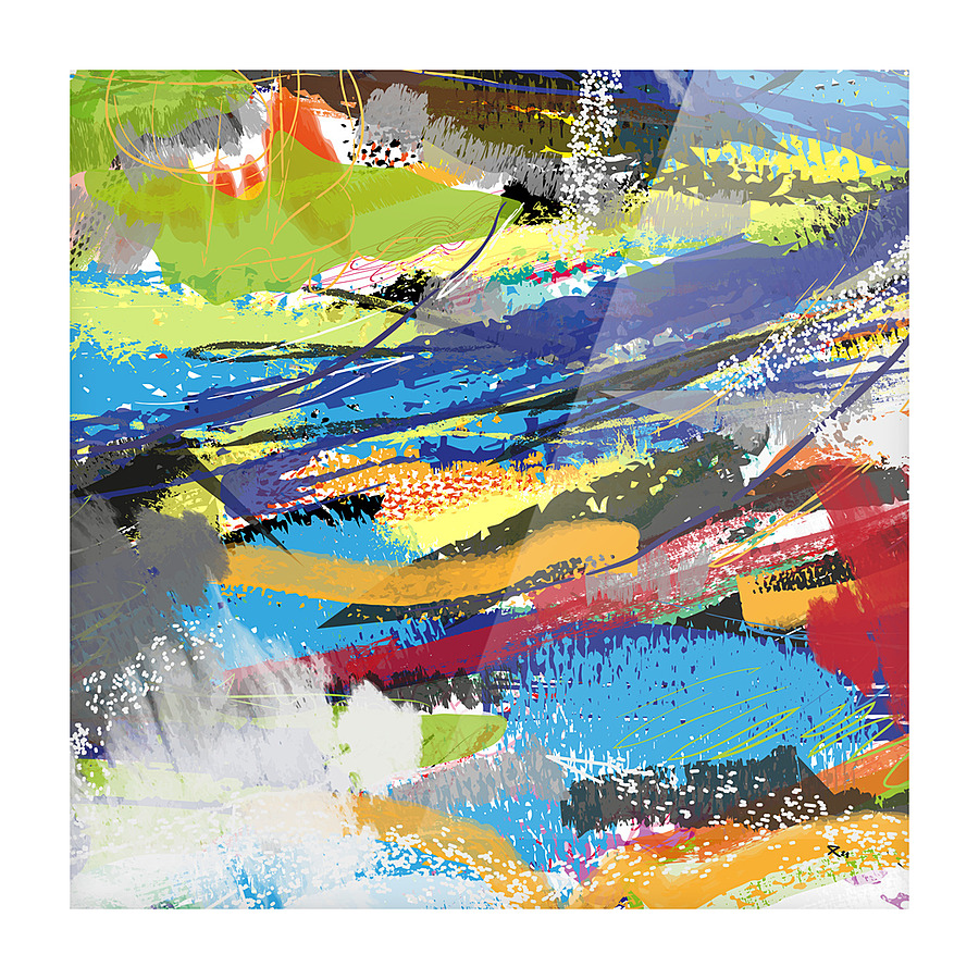 Abstractionwave 010-21 Picture Frame print