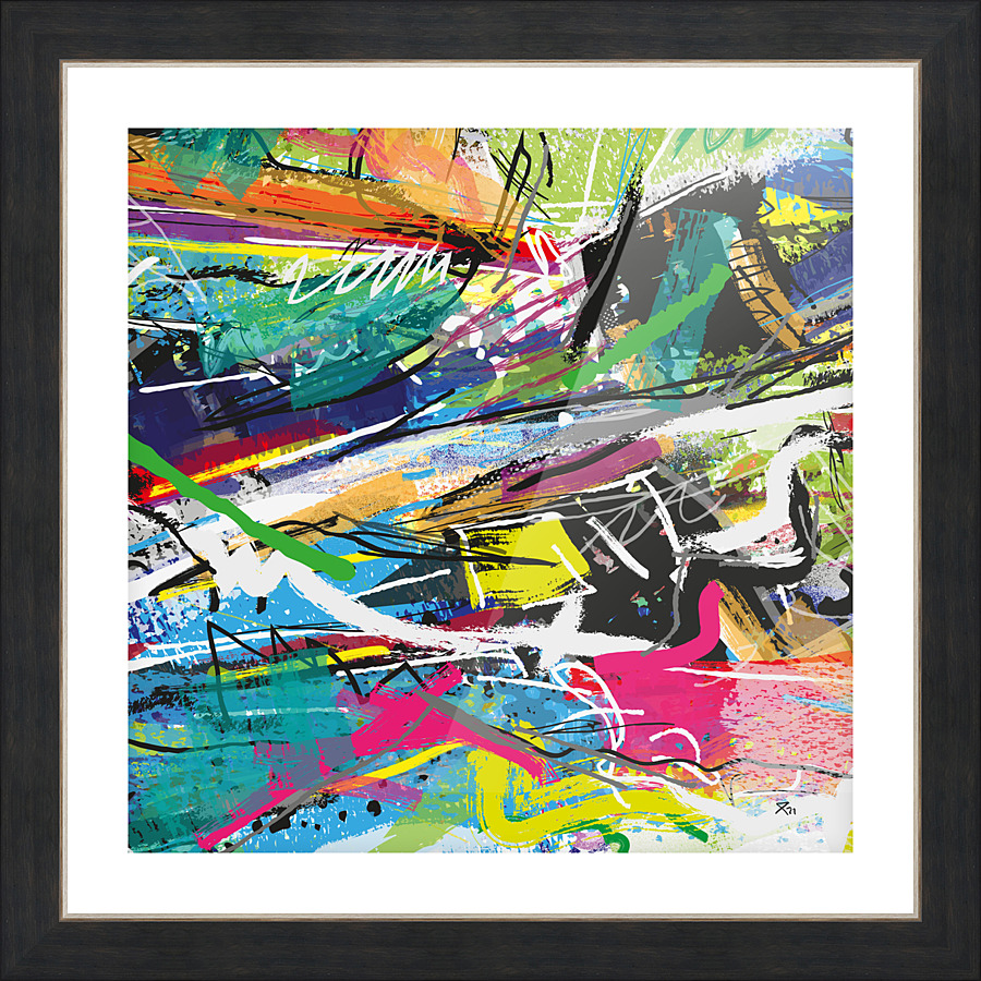 Abstractionwave 011-20 Picture Frame print