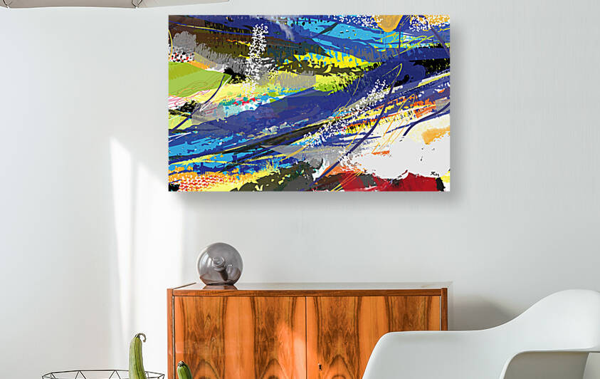 Abstractionwave 010-07 by XIBUUUSTUDIO