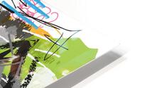 Abstractionwave 004-12 HD Metal print